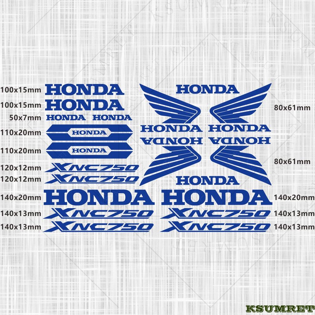 cwcr1 For Honda Motorcycle Stickers NC750X Logo Decal Waterproof