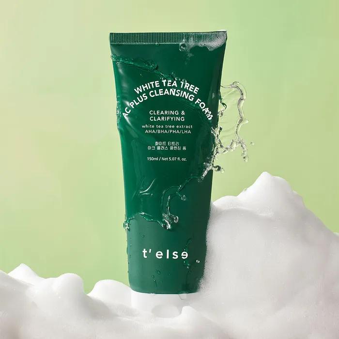 [Контроль себума] Очищающая пенка TL's White Tea Tree Arc Plus 150 мл