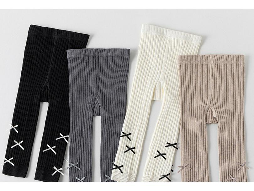 Хлопковые высокоэластичные колготки для девочек - Леггинсы для младенцев, малышей и детей на весну и осень