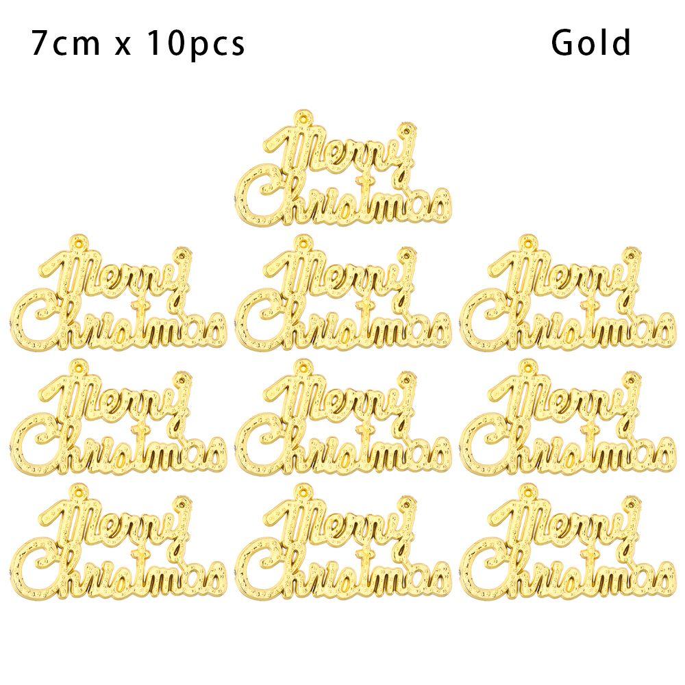 Accessories Party Supplies Merry Christmas Pendant Xmas Tree Decor Hanging Ornament English Letter