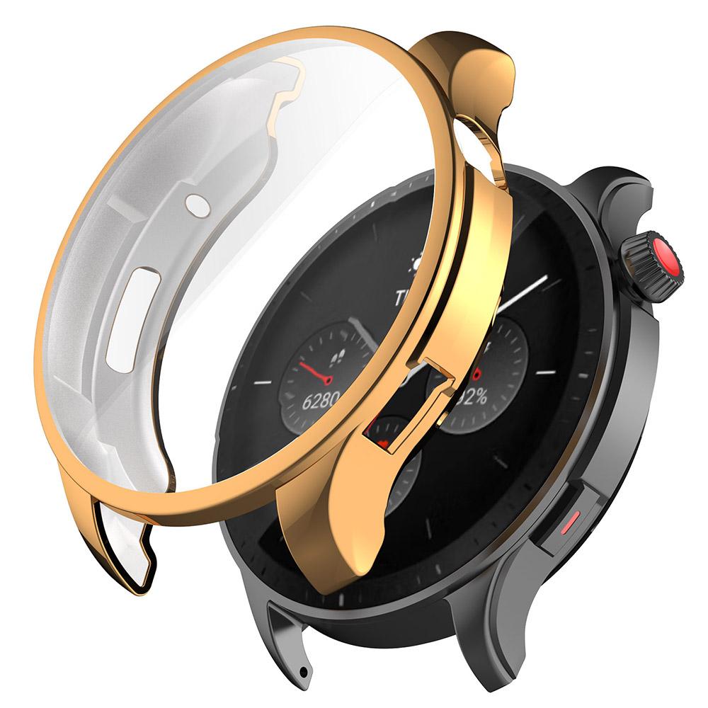 Гальванический защитный чехол из ТПУ для Xiaomi Huami Amazfit GTR 4/GTR 4 Pro, полноэкранный защитный чехол