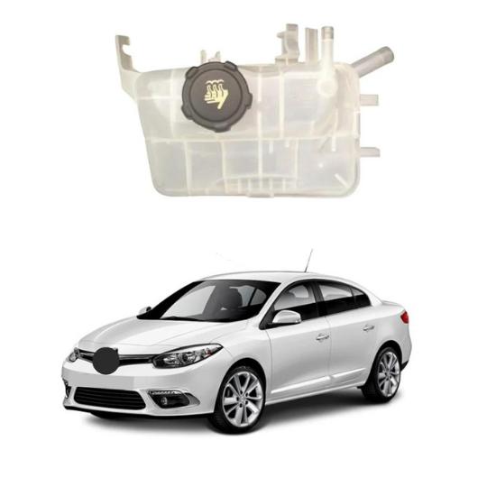 Для Renault Fluence Megane MK3 2009-2015 Scenic радиатор системы охлаждения с расширением воды бак Oem 217100005R
