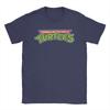 Vintage Ninja Turtles Retro Logo TShirts Men Round Neck Pure Cotton T Shirts  Short Sleeve Tee Shirt Birthday Present Clothing