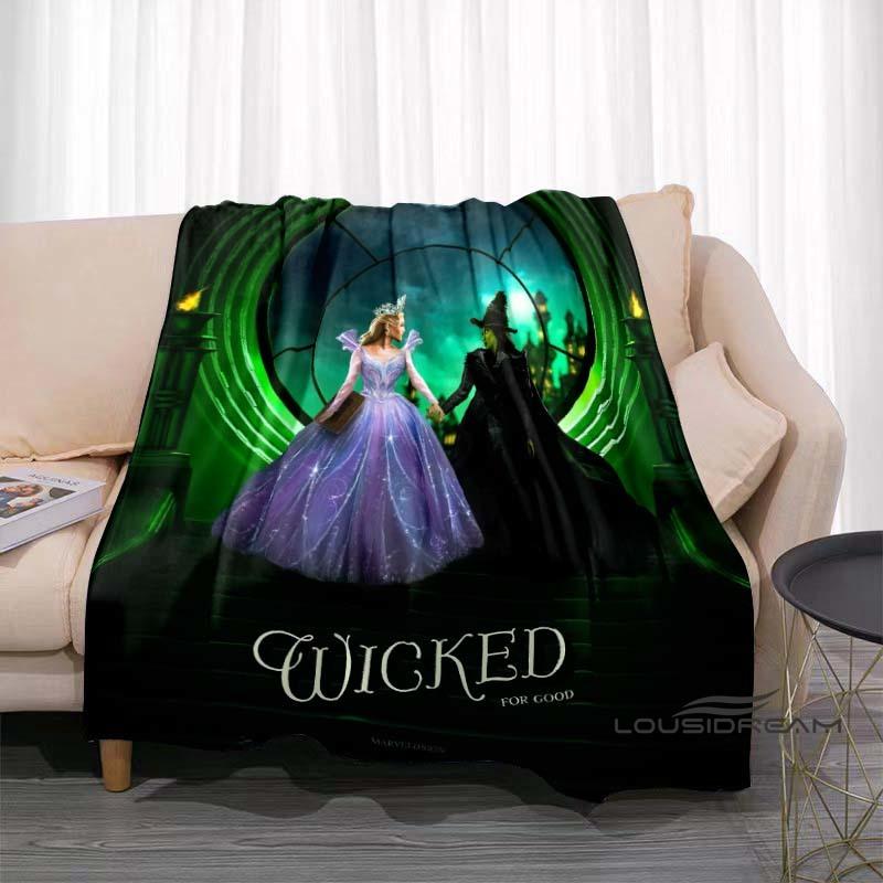 The new 2026 Wicked-themed blanket is perfect for naps, sofas, living rooms, offices, bedrooms, and more. It's incredibly warm.0