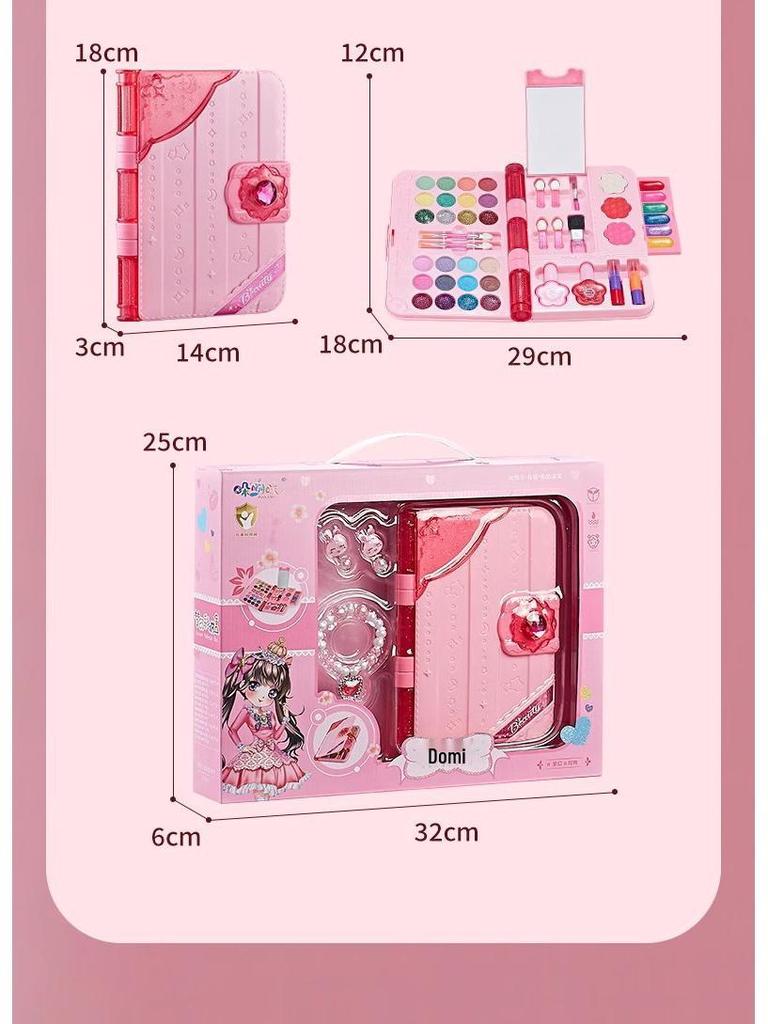 Набор детской косметики «Принцесса» для девочек: Набор для ролевых игр с помадой и лаком для ногтей