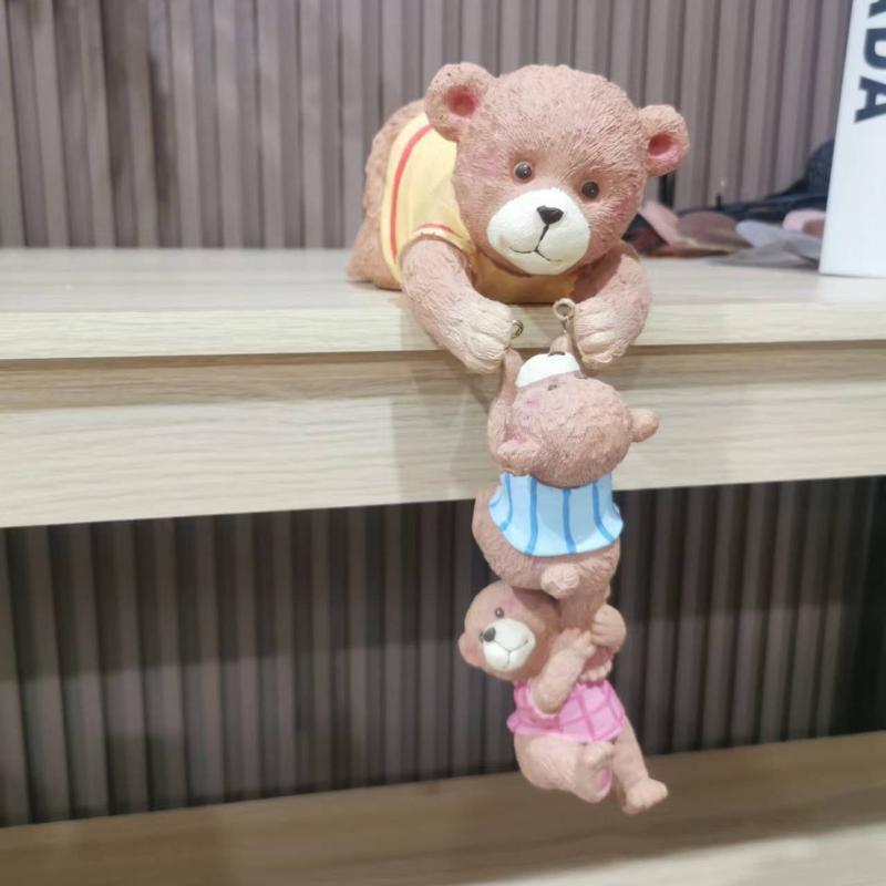 Простые милые кошки, скульптуры из смолы, украшения, подарки на день рождения, поделки, домашний стол, стол, животные, медведи, фигурки, аксессуары, украшение