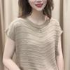 Модная свободная рубашка Senior Sense of Texture Sense Temperament с рукавами «летучая мышь», модные универсальные трикотажные топы, повседневные, облегающие, свитера, футболки