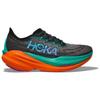 HOKA One One Mach X 2 Black Electric Aqua мужские кроссовки 1155119-BCQ