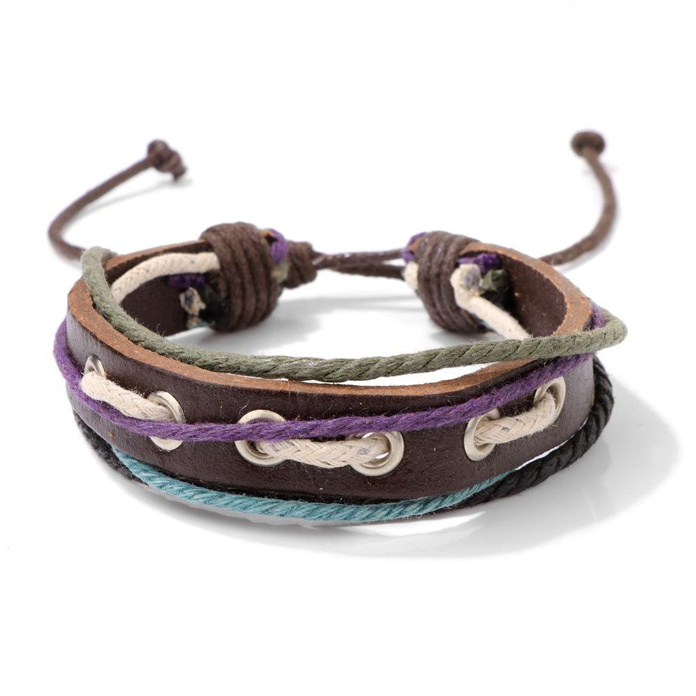 JYL TS Bracelet Men's Volcanic Stone Crown Set Bold Enhances Authority And Luck