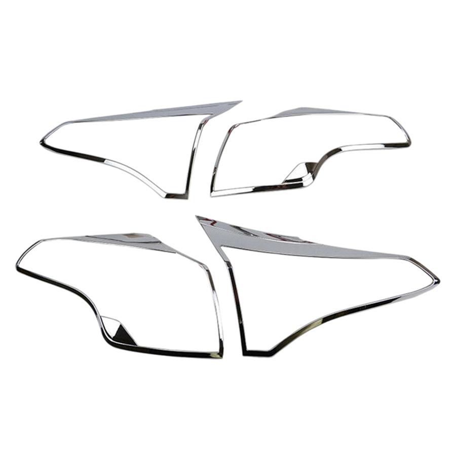 Хромированные накладки на задние фонари, 4 шт., для Toyota RAV4 2016-2018