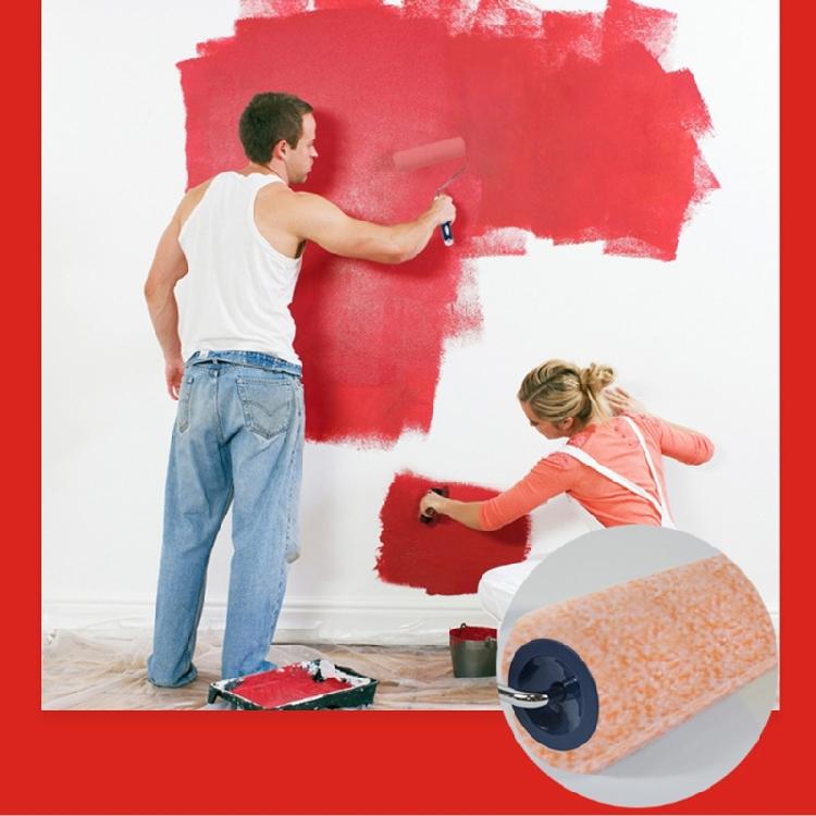 Durable Paint Roller with Microfibre Cover for Smooth Coat Even Coat Paint Brush