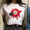 New Fashion Women Tshirt Watercolor Lips Printed Tops Tee Casual Short Sleeve Female Tee Shirts Harajuku Graphic T-Shirts Femme