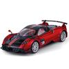 1/18 Pagani Huayra BC Alloy Sports Model Diecast Metal Racing Car Vehicles Model Collection Sound Light Simulation Kids Toy Gift