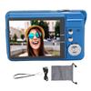 4K Digital Camera 48MP HD 2.7 Inch Screen 8X Zoom Autofocus Auto Beauty Anti Shake Travel Pocket