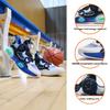 Anta Баскетбольные кроссовки Kids Asymmetrical 3.0 Shock Absorbation Low Top Детские кроссовки Белый Черный Зеленый 312421120-2