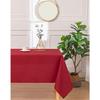 Plain Red Rectangular Anti-stain Tablecloth 145 X 240 Cm