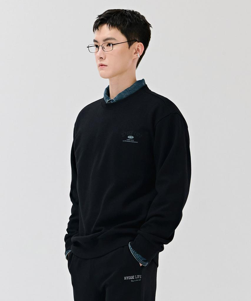 CHASECULT Unisex Essential Lettering Sweatshirt-Dezu5103B03