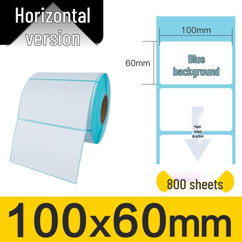 100x100x150mm Three-Proof Self-Adhesive Thermal Label Paper for Barcode Printing