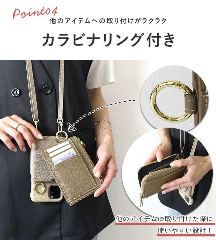 Lizdays Кошелек-фрагмент из натуральной кожи, мини-кошелек на молнии для монет, тонкий дизайн, женский L-образный кошелек, (лаванда)