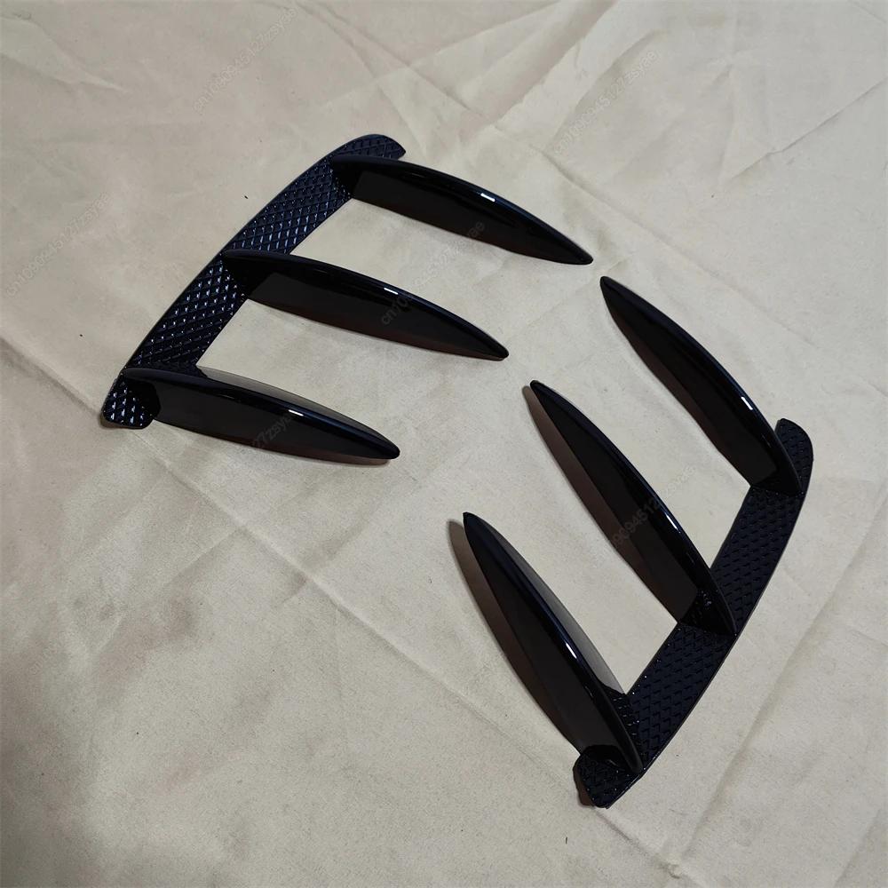 Rear Bumper Air Vent Sport Canard Splitter Spoiler Flap Cover For Mercedes Benz W176 A200 A250 A260 A45 AMG 2013-2018 Hatchback