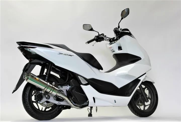 22Racing SUS PCX125 Система выпуска отработавших газов для мотоцикла Нержавеющая сталь Серебристый цвет Полный комплект деталей выхлопной системы Замена на заказ Послепродажная деталь Инструкция