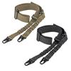 Equipment Adjustable Gun Rifle Sling 2 Points Bungee Rifle Gun Sling Strap With Hook Safety Belt