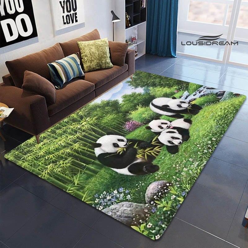 Китайское национальное сокровище ковер с принтом панды и модный реквизит для украшения дома для пикника, реквизит для фотосъемки, подарок на день рождения