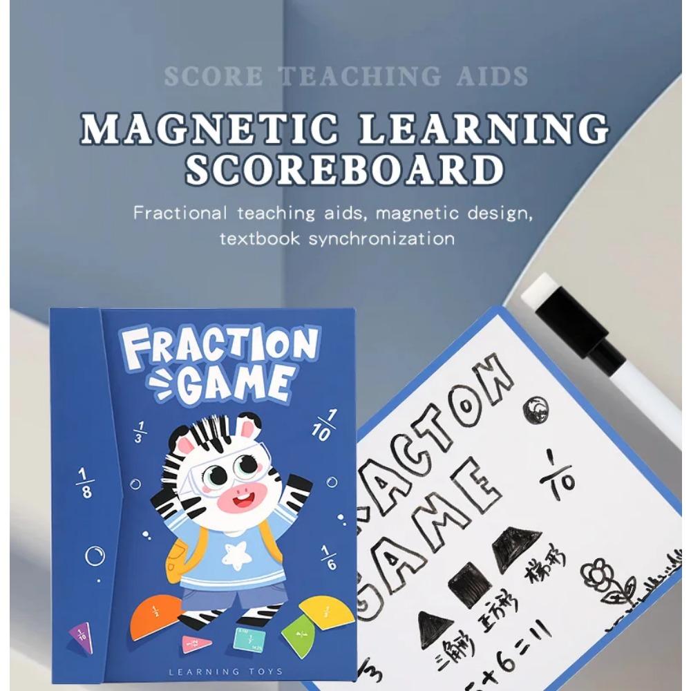 Монтессори Магнитные Обучающие Математические Пазлы Игрушки для Детей Деревянный Набор Книг Детские Арифметические Развивающие Игрушки Учебные Пособия