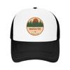 Fashion Unisexistee National Forest Mesh Baseball Cap American Street Style Cap FeUnisex