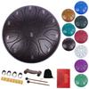 Eleven Tone Empty Drummer Knocks Steel Tongue Drum Percussion Instrument Empty Drum