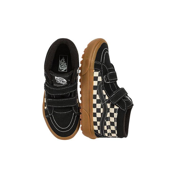 Vans Sk8 Reissue V Mte-1 Mid Top Outdoor Shoes Kids Shoes Black VN0A5KRO1KP