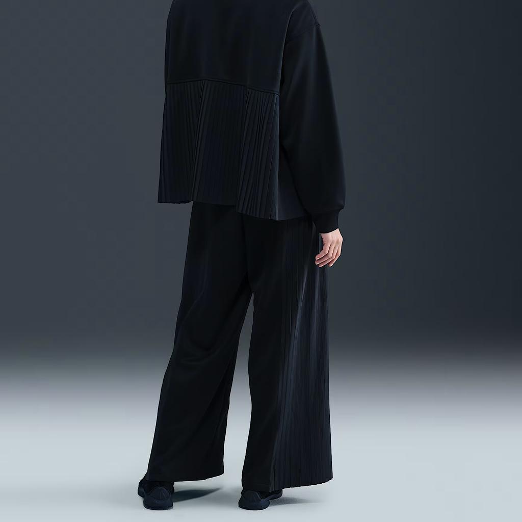 Nike Спортивные штаны Swoosh, вязаные, женские, черные/холст IM7460-010