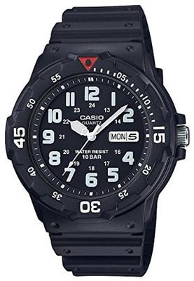 Стандартные часы Casio Collection черного цвета для мужчин, (Старая модель) MRW-200HJ-1BJF,