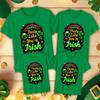 Веселись как ирландская семья Смешной Ст. Футболки на День Святого Патрика Зеленые #STPD