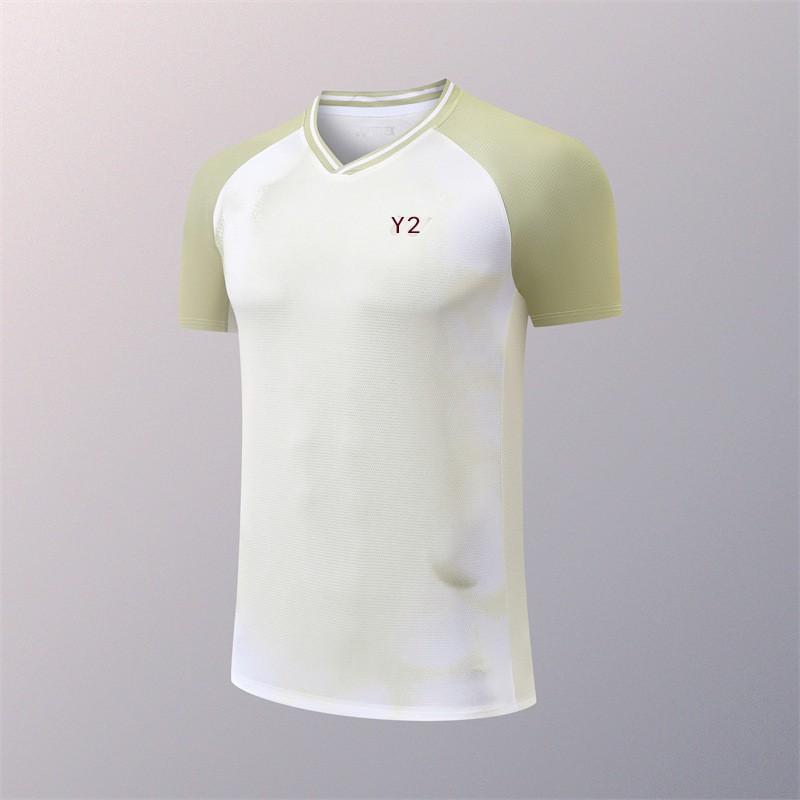 Unisex Badminton Shirt Short Sleeve Quick Dry Breathable Sport Training Top Adults Kids