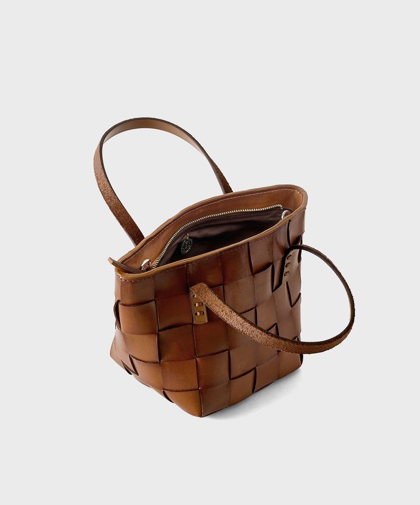 Dragon Diffusion Japan Leather Mini 8105 Black Tan Dragon Bag