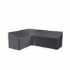 -Shaped Garden Cover Left 7990 Left 270X210X85X65-90 7990 Aerocover Gray Homms