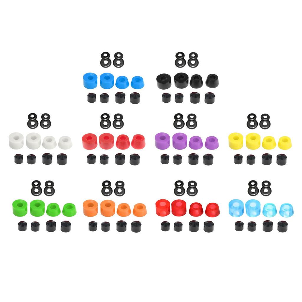 PU Комплект втулок для скейтборда Комплект деталей для двойного рокера Комплект втулок для подвески скейтборда