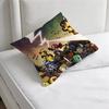 Hot Game CCastle Crashers Decorative Square Pillow Cover Modern Cushion Case for Living Room Bedroom
