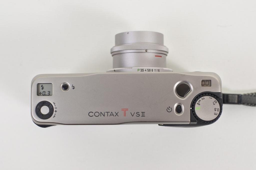CONTAX Tvs II 35mm Point & Shoot Film Camera Kyocera from Japan