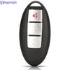 Jingyuqin 3/4 кнопки дистанционного ключа чехол чехол для Infiniti G25 G35 G37 Q60 FX35 FX37 QX70 FX50 смарт-ключ