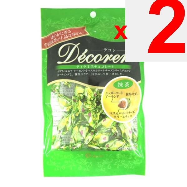 yuka Decore Tiramisu Chocolate Green Tea 76g Chocolate