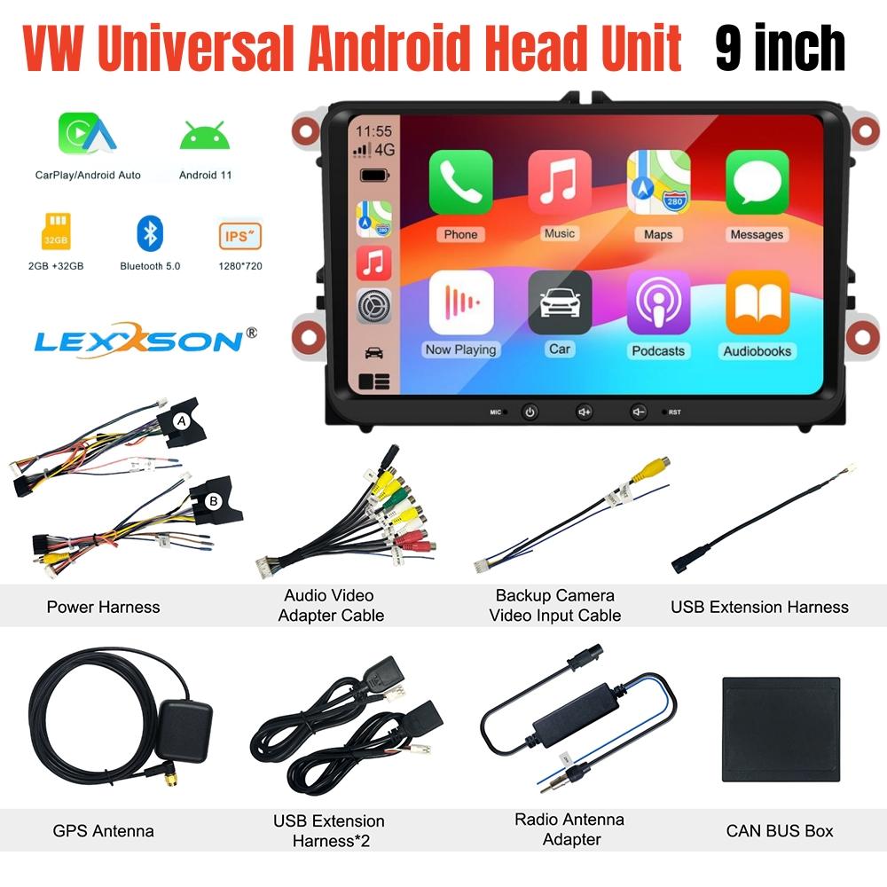 Carplay Android Автомобильное радио GPS WIFI для VW POLO GOLF 5 6 PASSAT B6 JETTA TIGUAN TOURAN SHARAN SCIROCCO CADDY Seat Audio Stereo