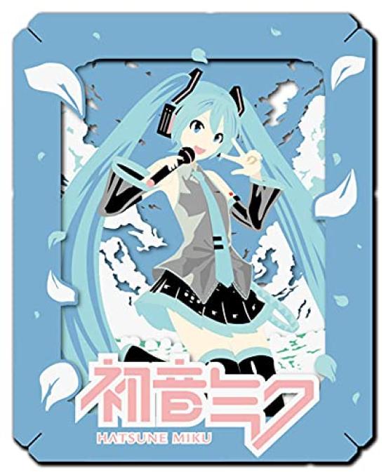 Ensky Ensky Hatsune Miku Paper Theater H100 X W80 X D42mm Made of Paper PT-223 Approx.