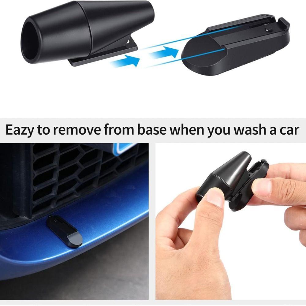 1pair Anti-Collision Wind Horns Ultrasonic Warning Wind Whistle Outdoor Protection