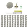 Universal Car Headliner Repair Buckle Kit Car Roof Repair Rivets Button Auto Ceiling Snap Rivet With Installation Tool
