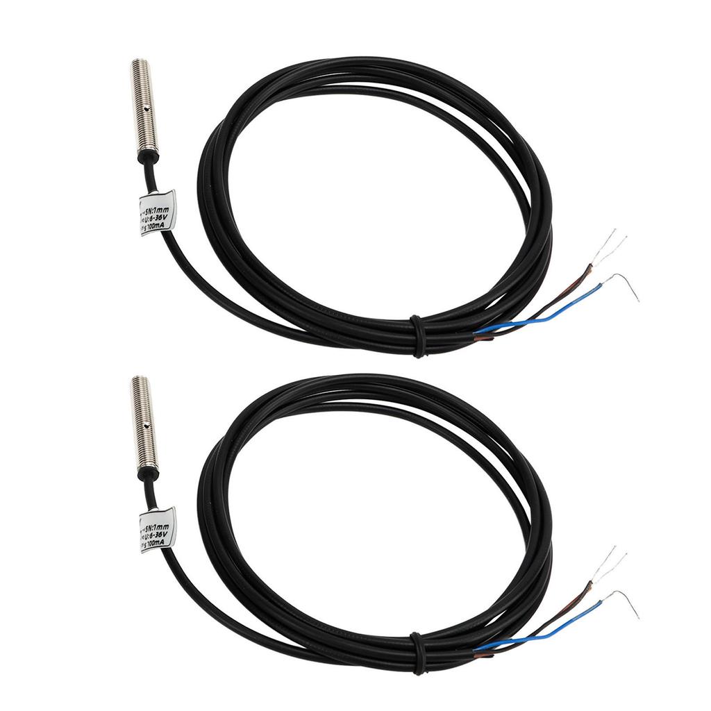 2 Комплекта Водонепроницаемый NPN DC 3-проводной Нормально Открытый НО Индуктивный Датчик Приближения 6?36 В постоянного тока