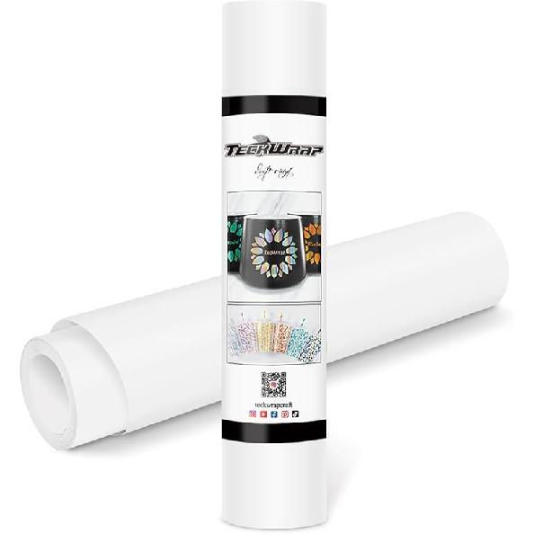 TECKWRAP Permanent Adhesive Vinyl 12" x 10ft, Matte Cobalt Blue