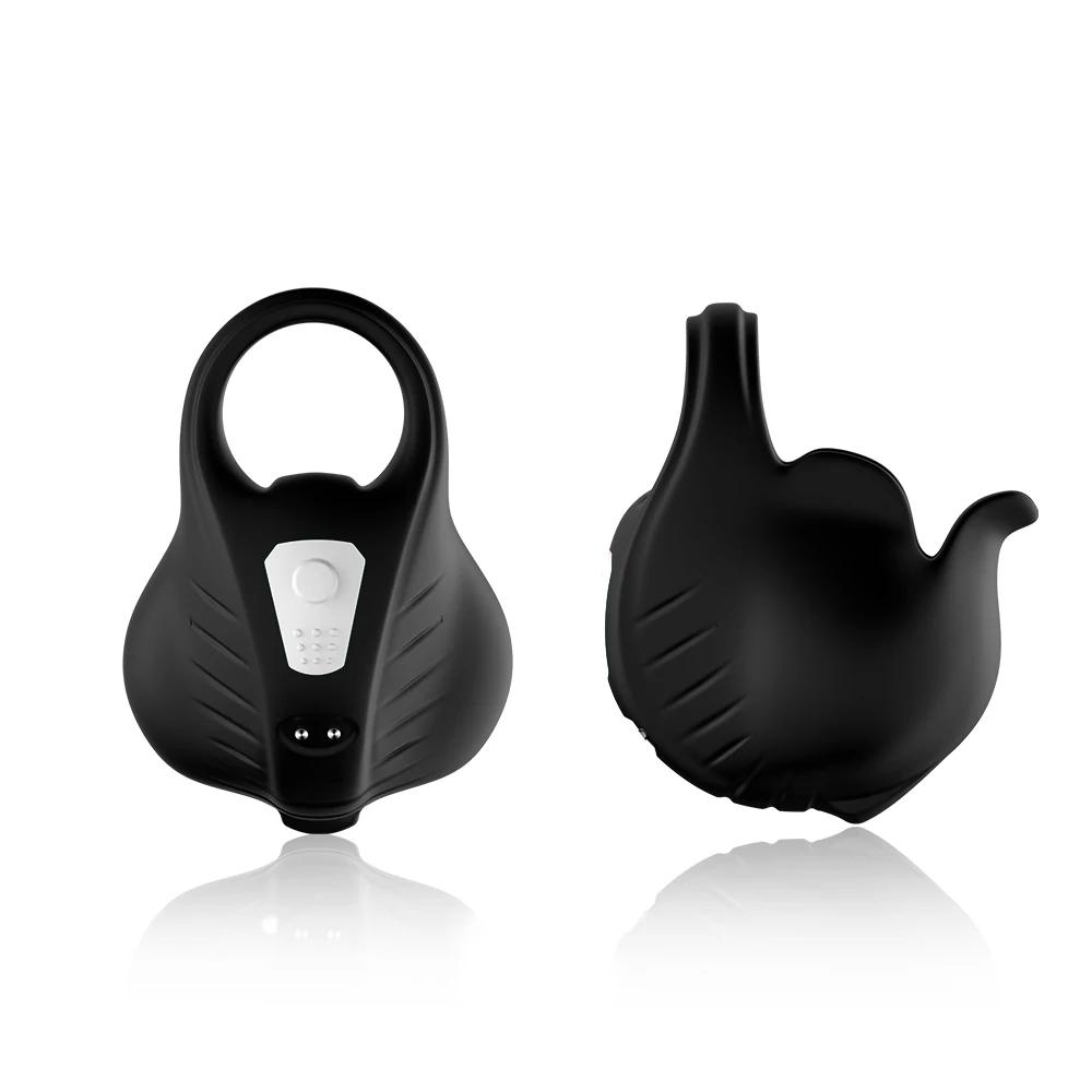 Вибратор для яиц мошонки для мужчин, мастурбатор, кольцо на член, приложение для управления, секс-игрушки, пара, задержка эякуляции, мужской массажер для пениса