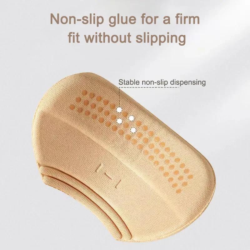 Non-slip Anti-wear Wide Dispensing Insoles Heel Protector High Heels Heel Stickers Invisible for Women Pain Relief Foot Care Pad